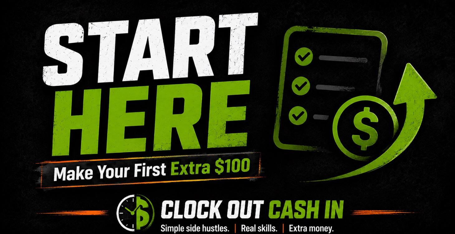 Start Here: Make Your First Extra $100