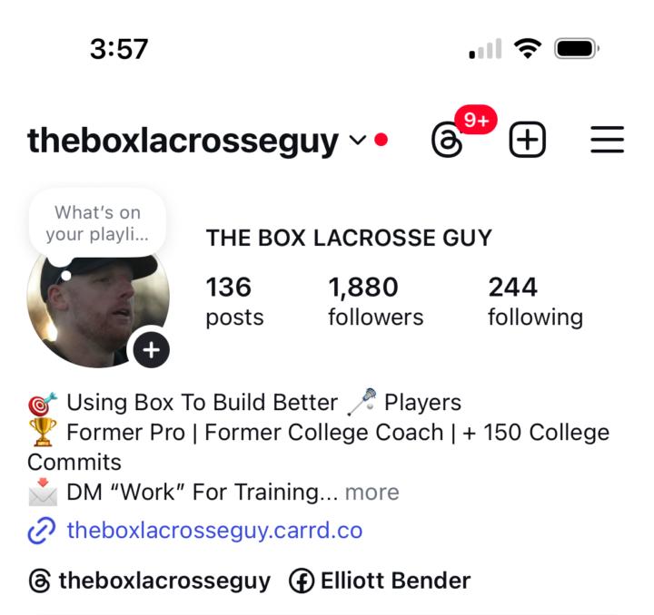 When You Treat Your Brand Like Lacrosse Practice… You Add Nearly 5K Followers