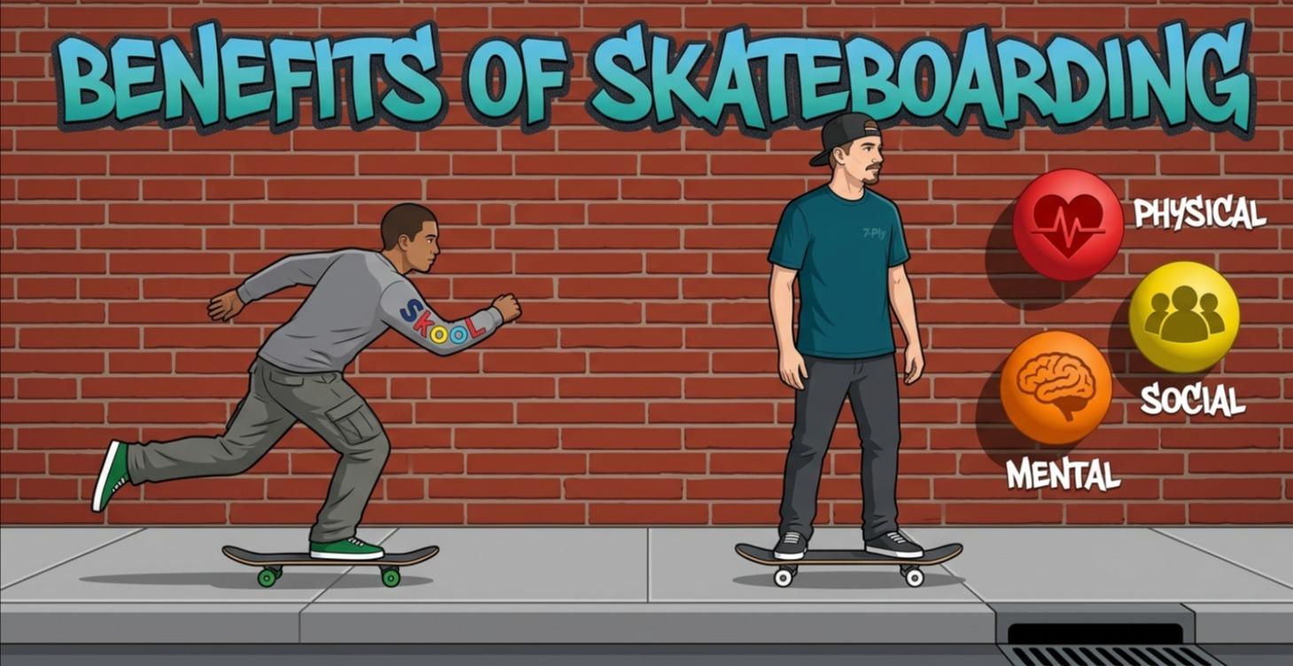 Benefits of Skateboarding