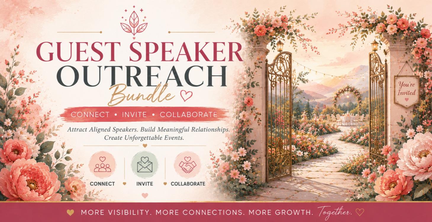 Guest Speaker Outreach Bundle