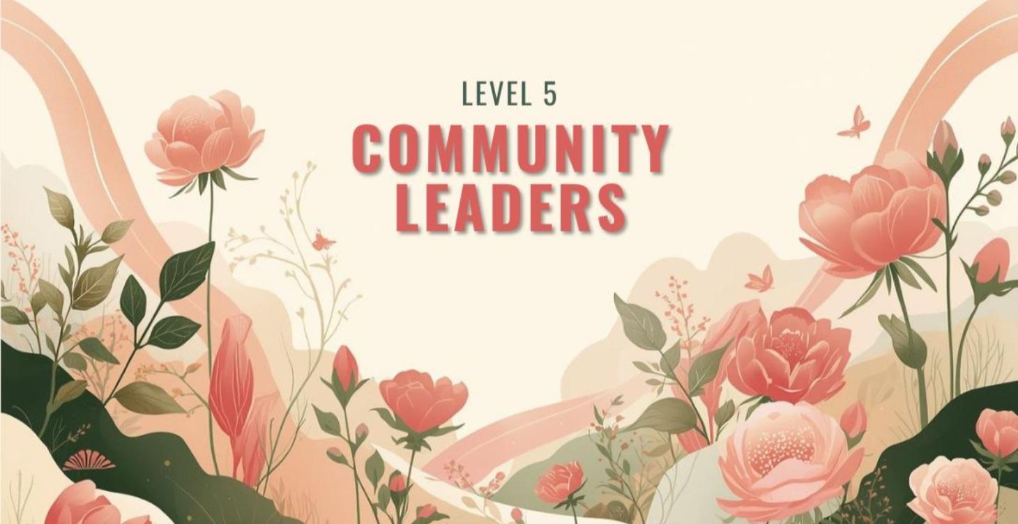 Level 5 — Community Leaders