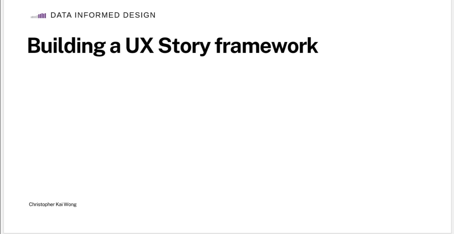 UX Storytelling: Persuading your team to action