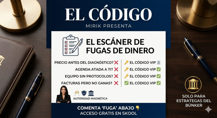 🏛️ El Escáner de Fugas: ¿Dónde estás perdiendo dinero hoy?