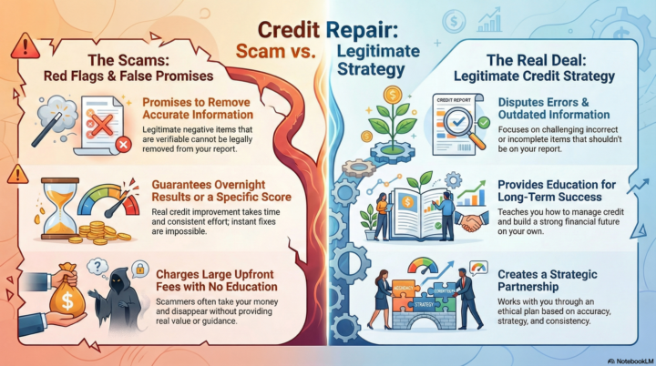“Is Credit Repair a Scam?” – Honest Answers for Confused Consumers
