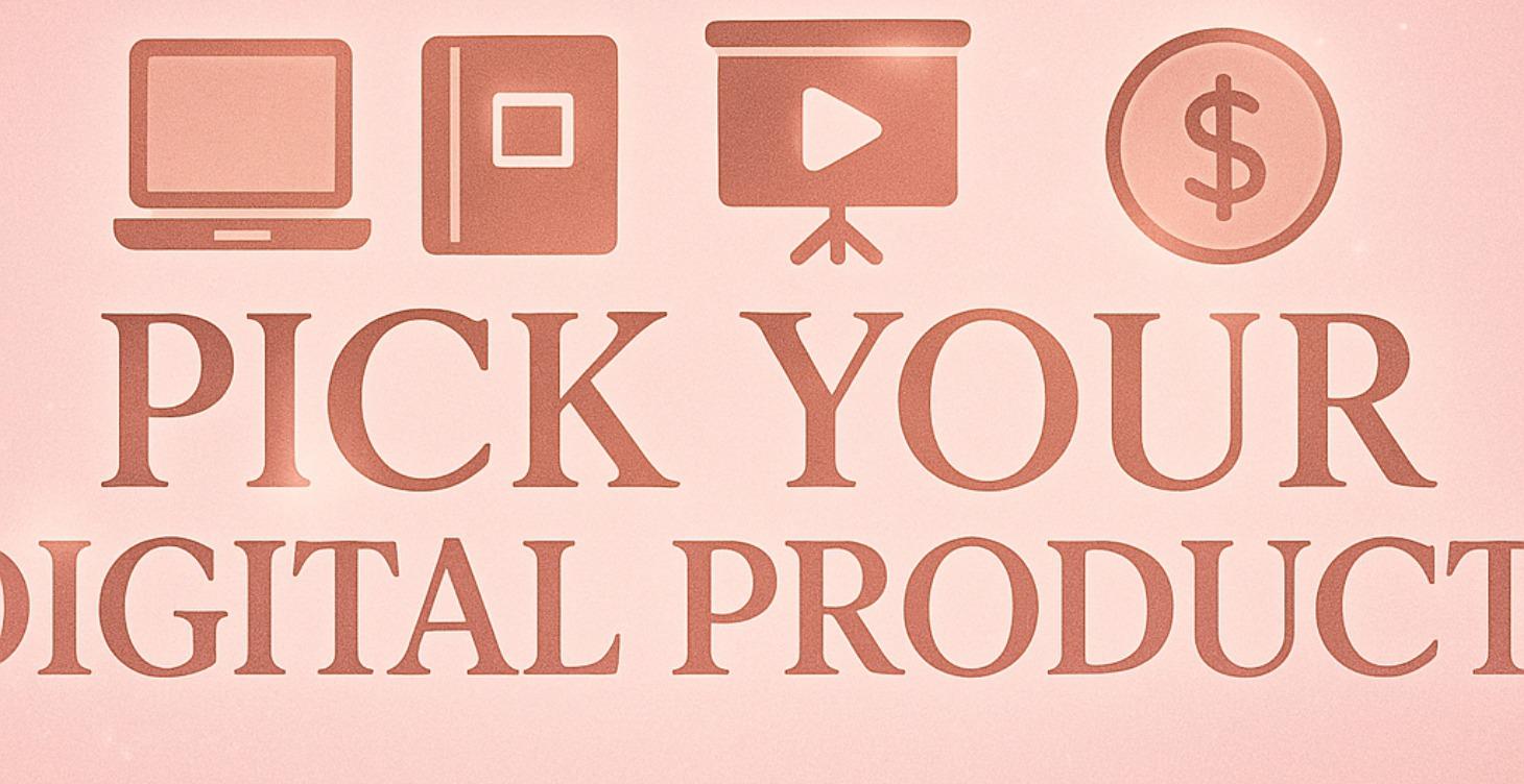 Picking Your First Product