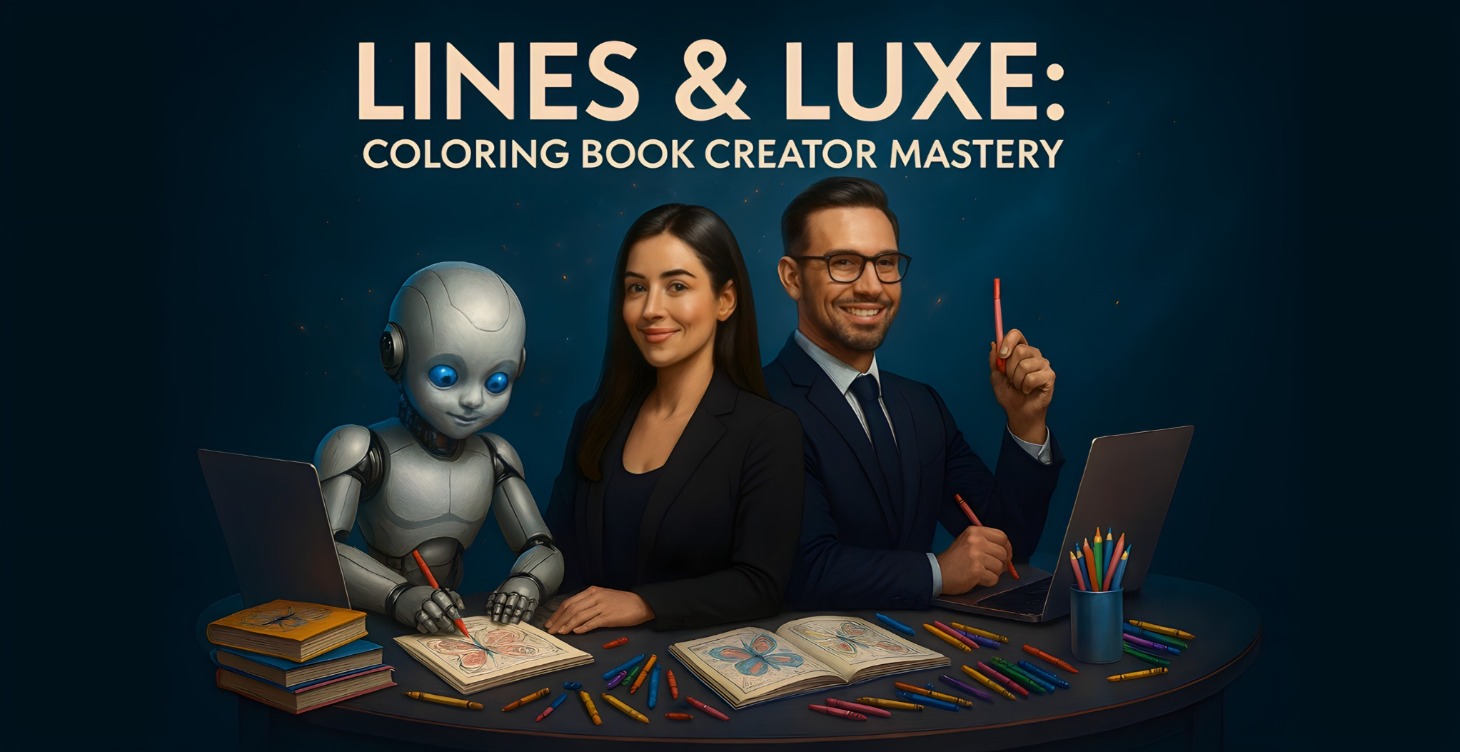 🎓 Lines & Luxe: Coloring Book Creator Mastery