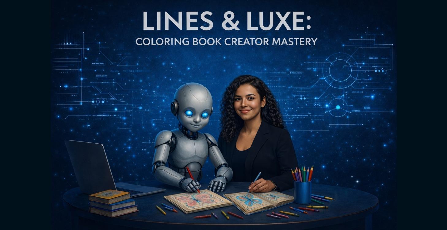 🎓 Lines & Luxe: Coloring Book Creator Mastery