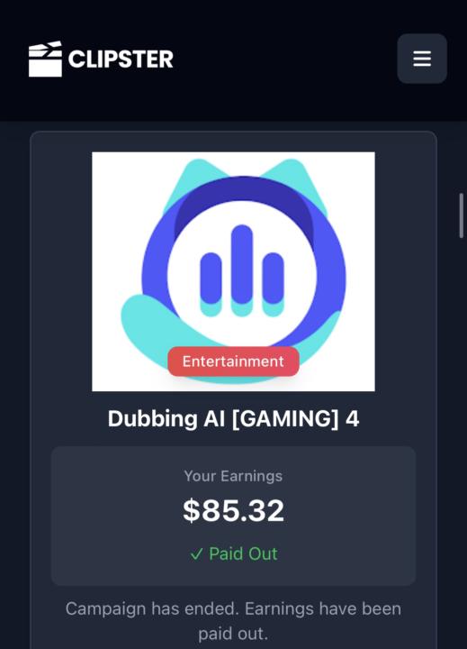Dubbing Ai payout 🔥