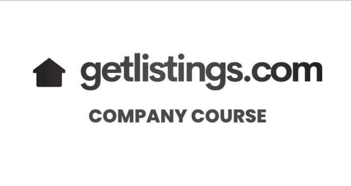 GetListings.com Company Course