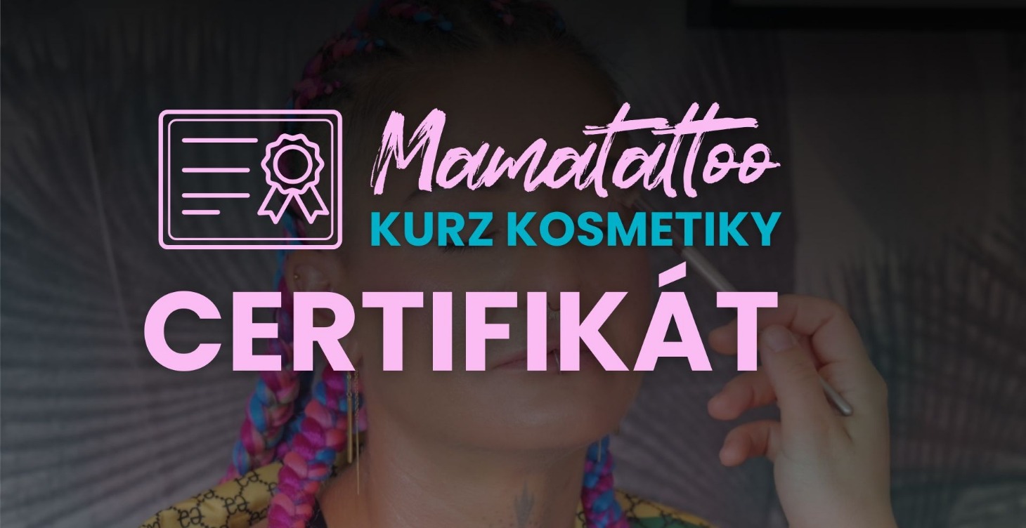 🌸 Kosmetika - Certifikát - Přihláška