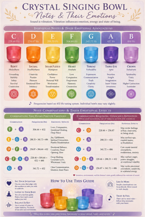 The Healing Language of Crystal Singing Bowls