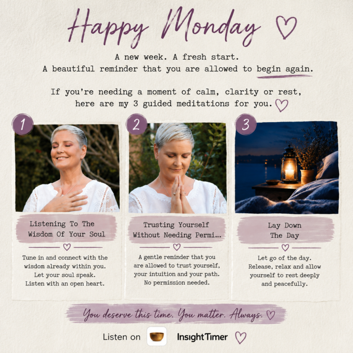 A little Monday reset. 💜