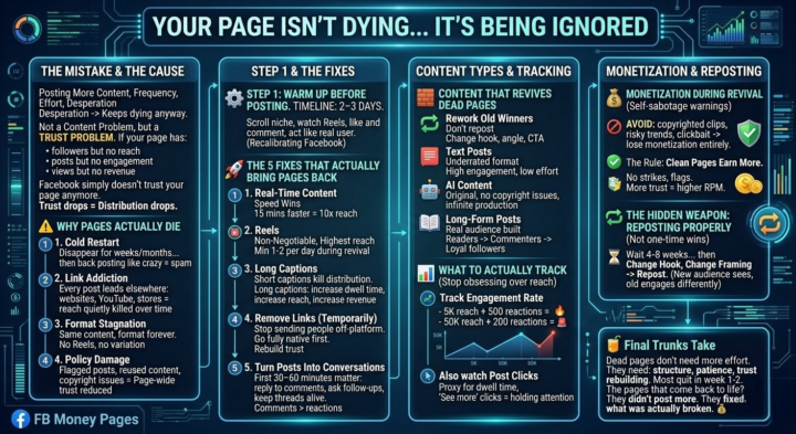 ✨🌠  Your Page Isn’t Dying… It’s Being Ignored
