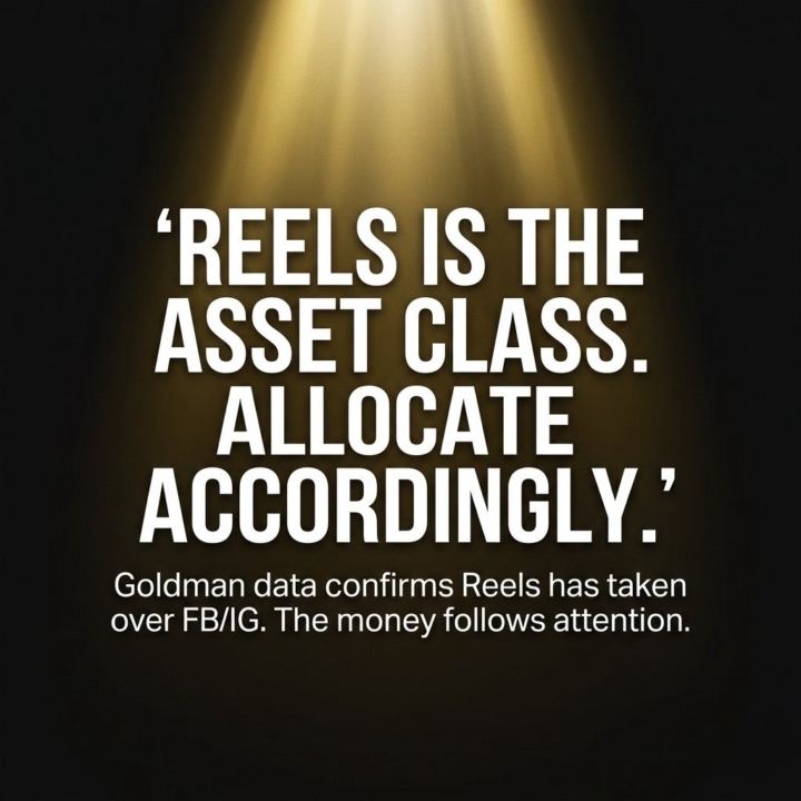 🎥 REELS IS THE ASSET CLASS. ACT LIKE IT.