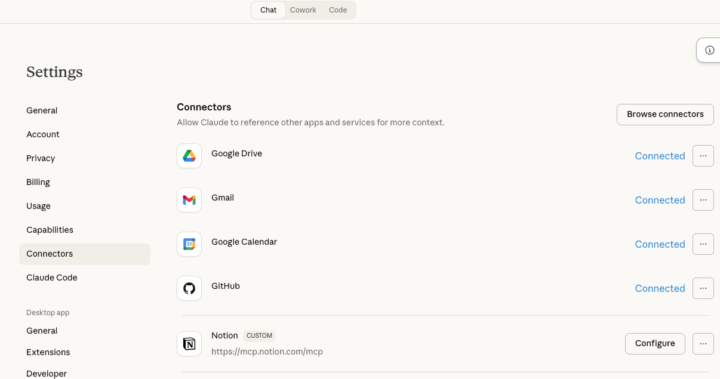 Claude Connectors can now send blue bubbles at scale 