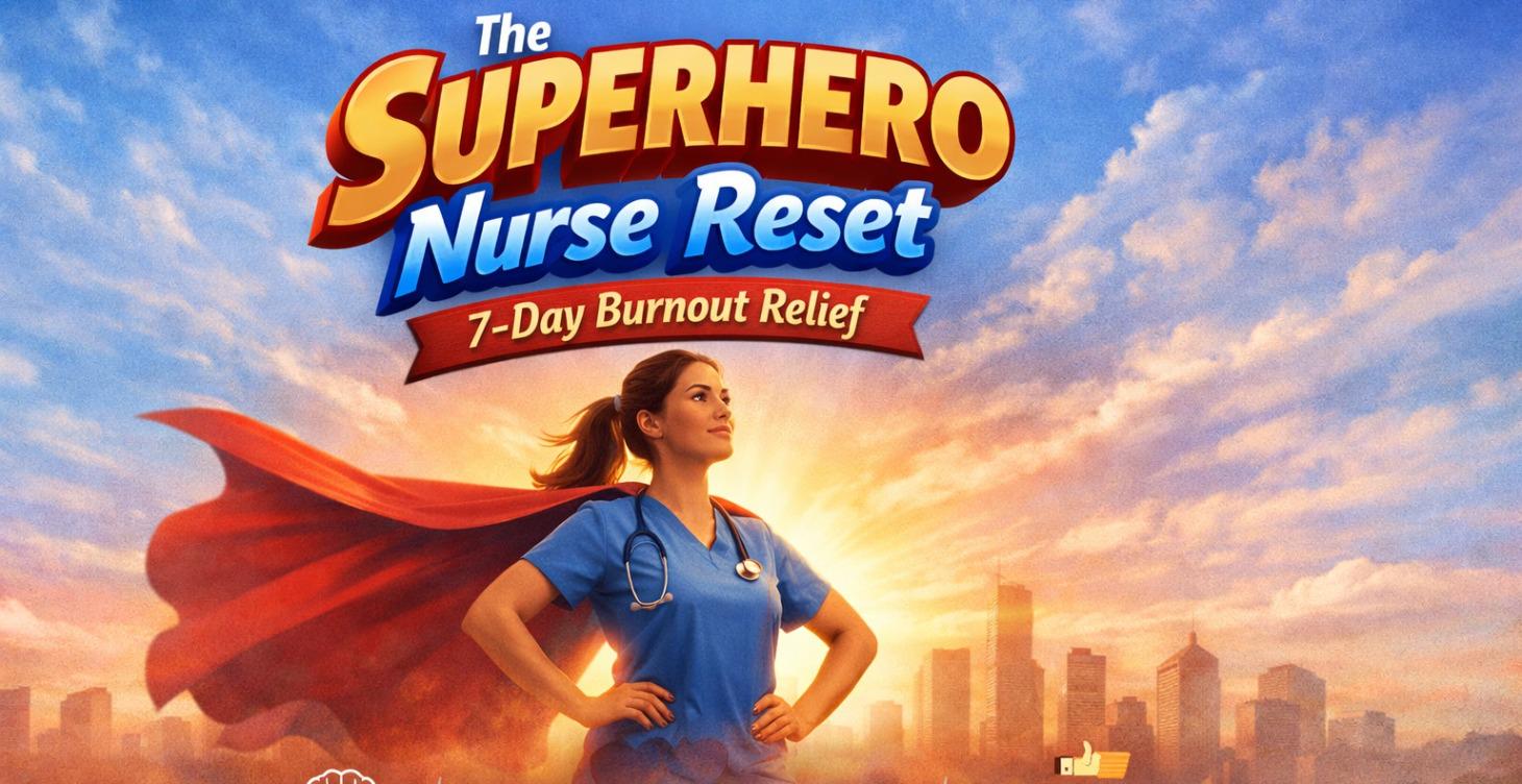 The Superhero Nurse Reset: 7-Day Burnout Relief