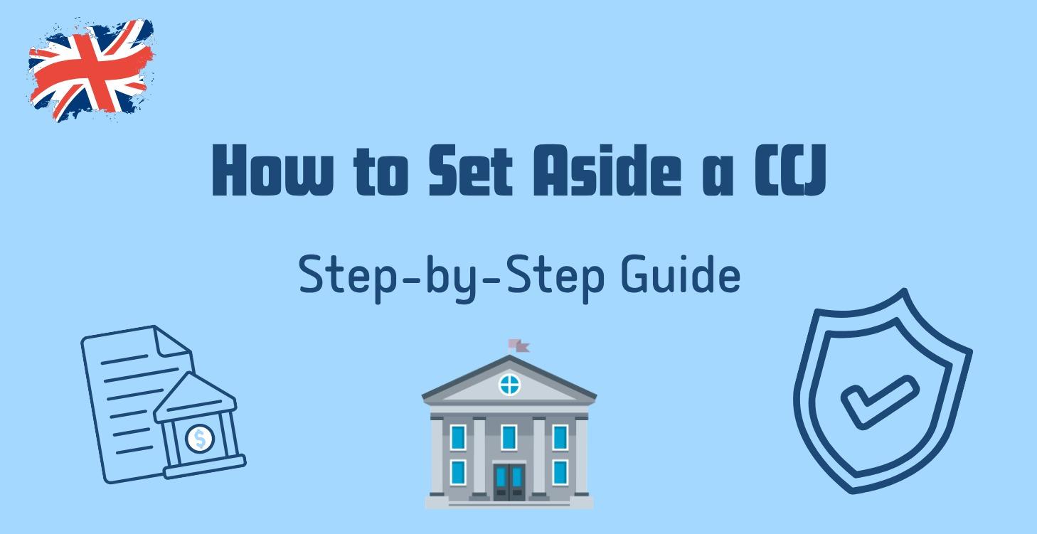 How to set a side a CCJ