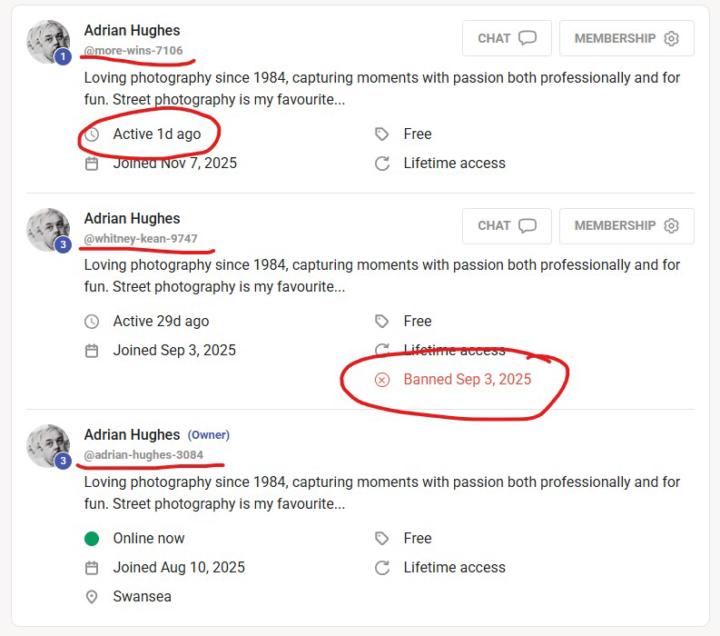 Beware FAKE Accounts....