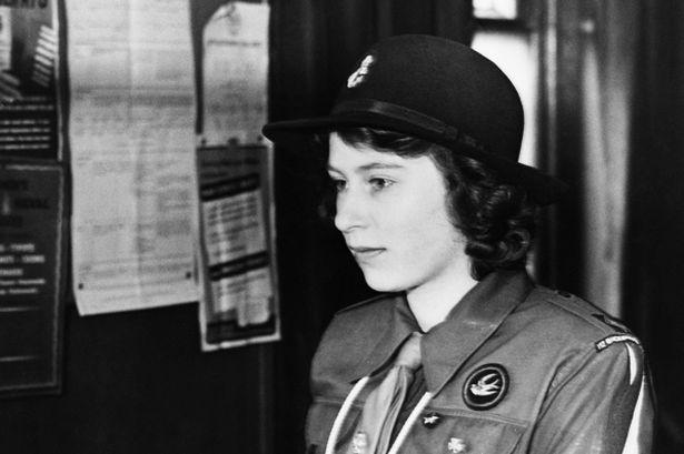 16 year old Princess Elizabeth II - 4/25/1942