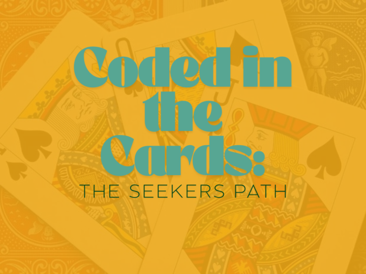 Coded in the Cards starts in 2.5 hours.  