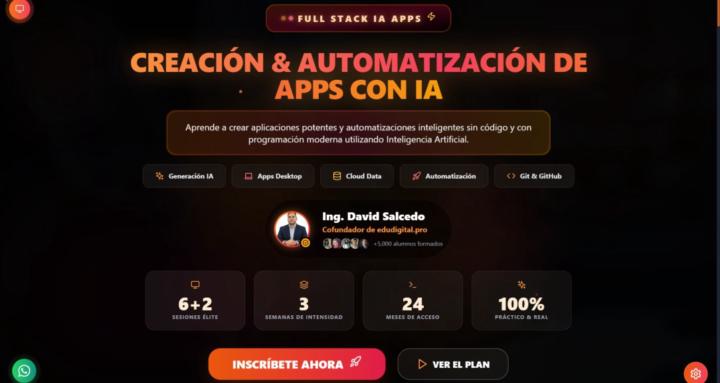 Cursos 2026 Ing. David Salcedo