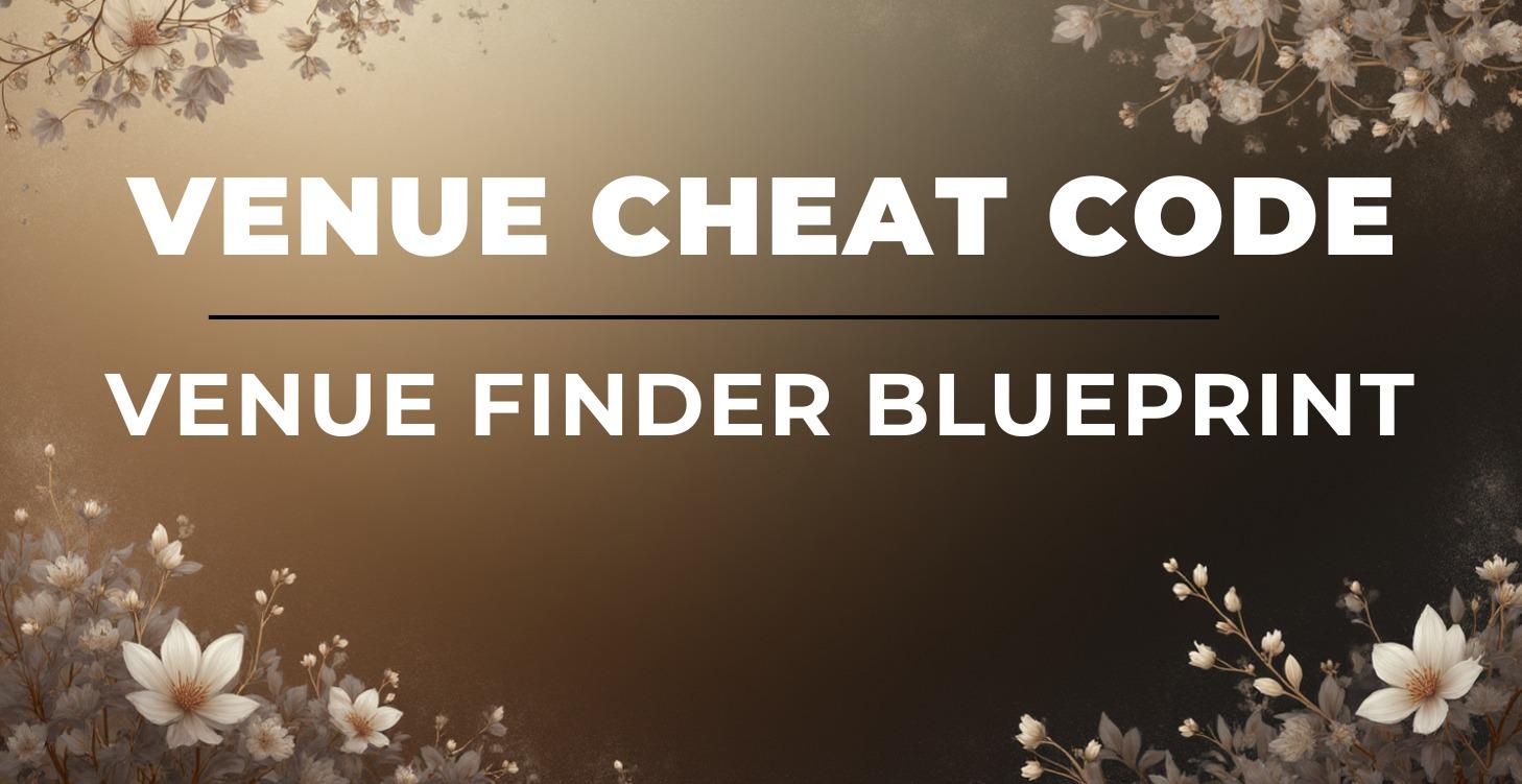 Venue Finder BluePrint