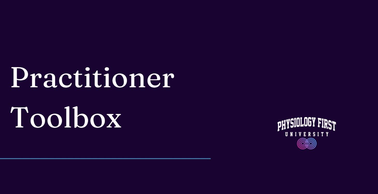 Practitioner Toolbox