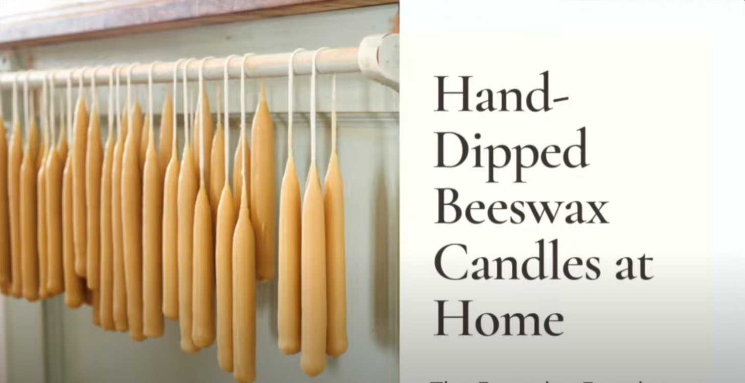 Making Candles from Beeswax Crash Course