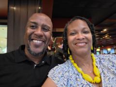 Lamar and Monique Lawrence