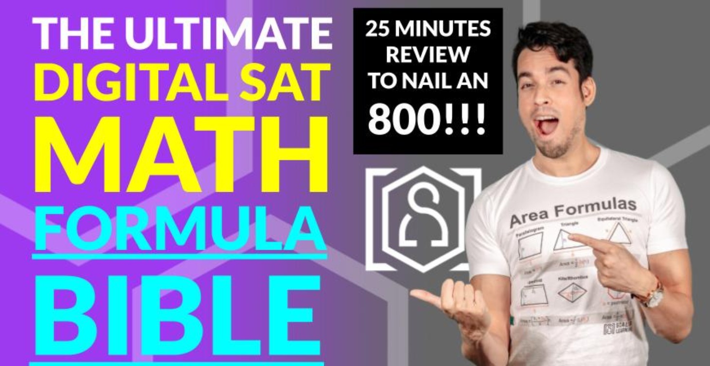 34 Essential Math Formulas for DSAT!