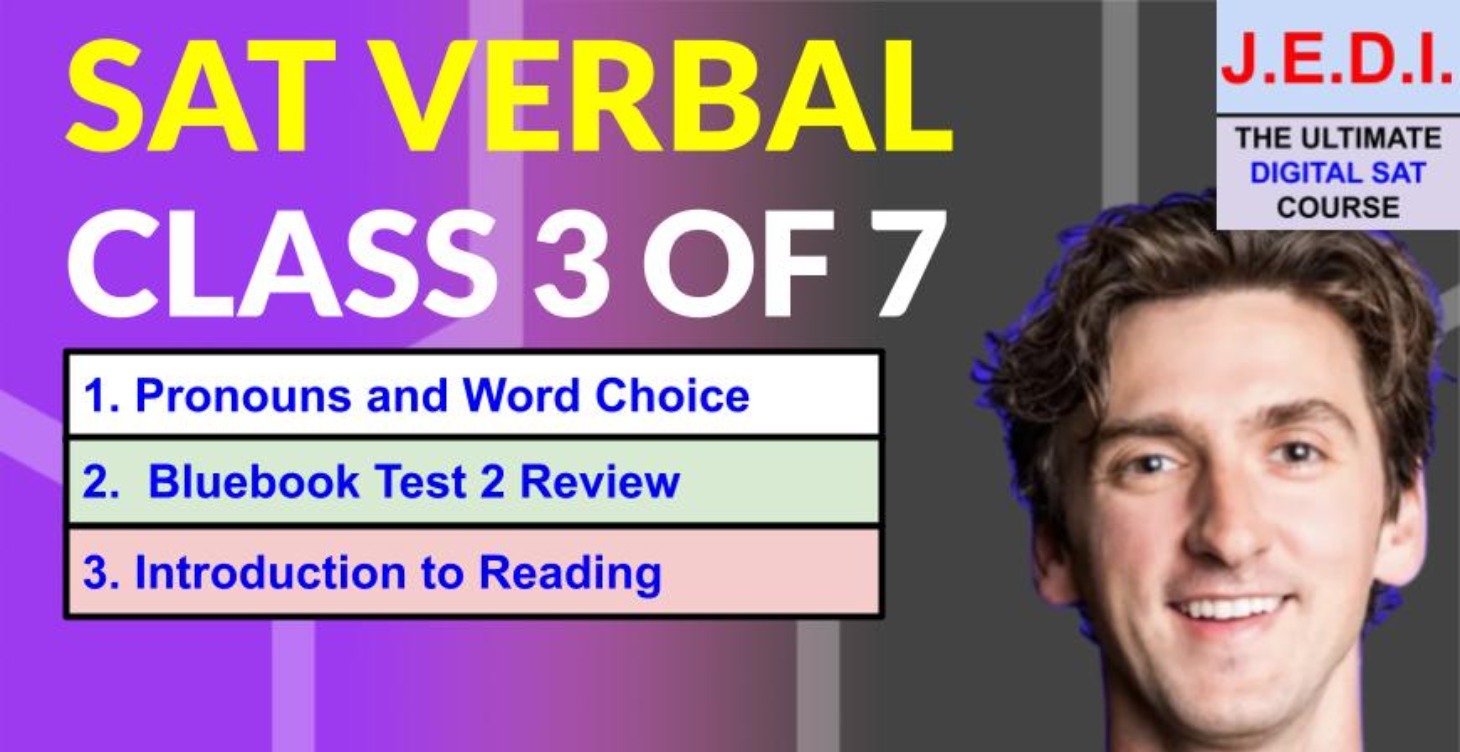 Verbal Class REPLAY: 3 of 7