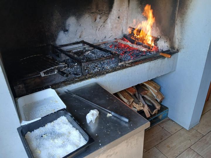 Am Kamin