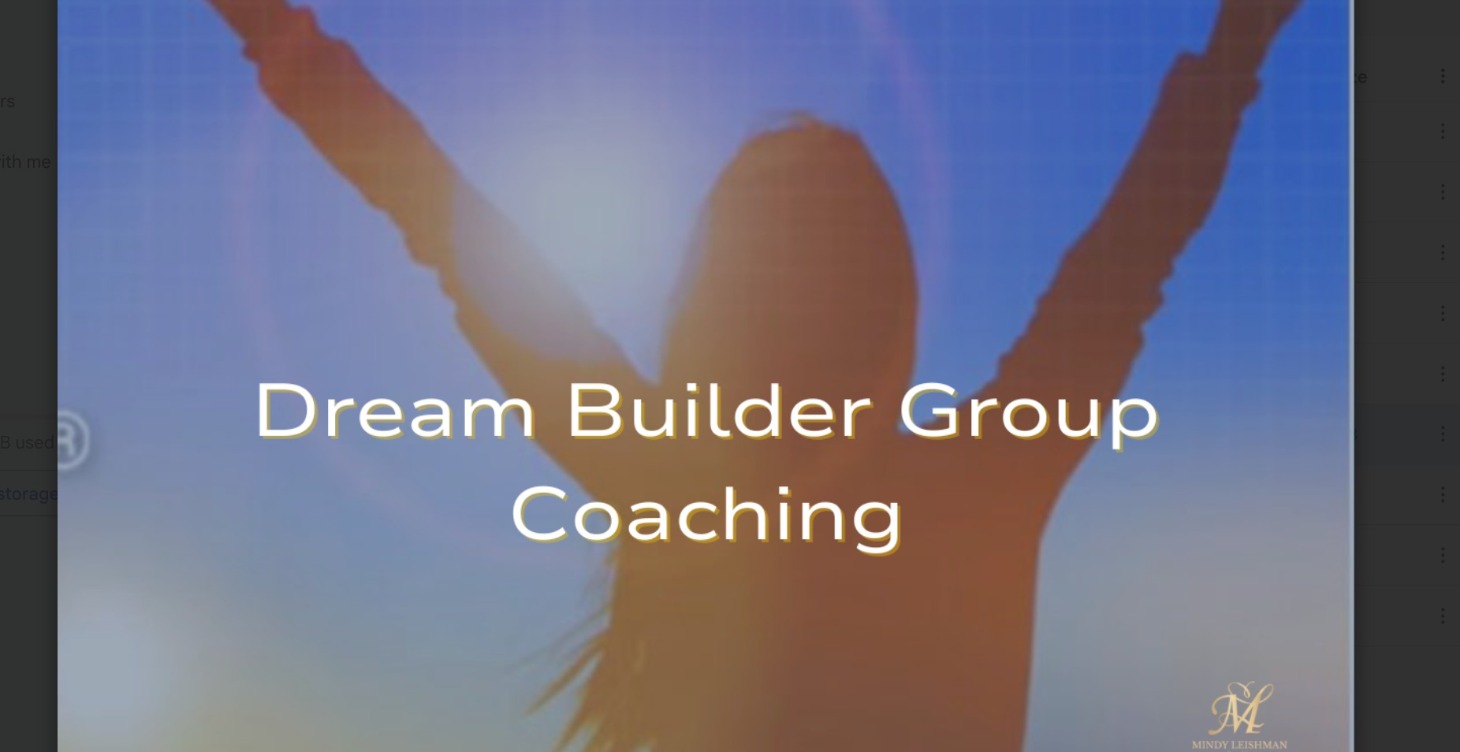 DreamBuilder Group Coaching