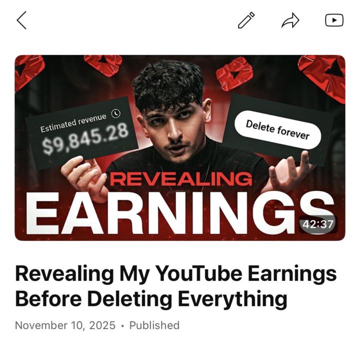 Have you seen my latest video?