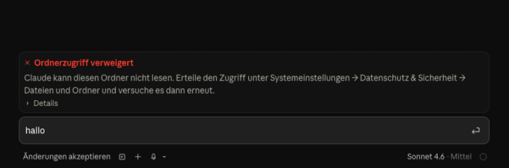 HILFE bei CLAUDE!