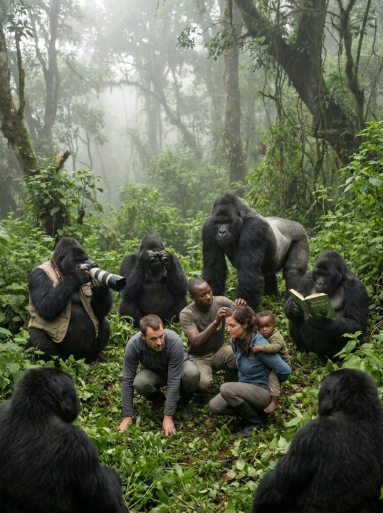 Gorilla-Trekking
