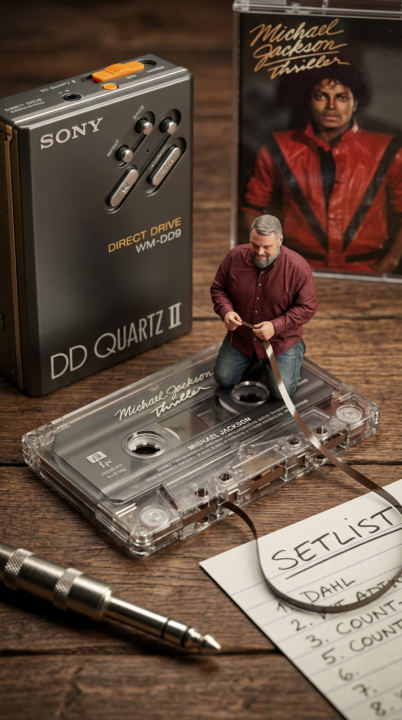Zweimal Vintage, zweimal Kult, Michael Jackson, Kassette