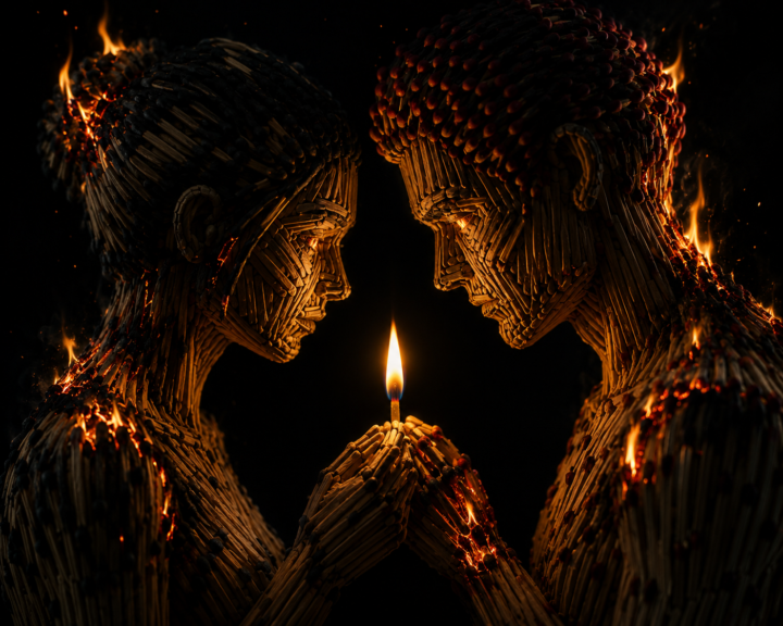 Zwischen Feuer und Asche