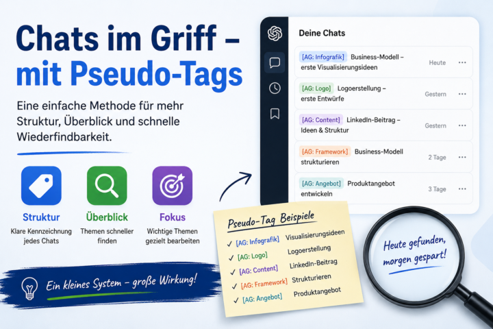 Chats im Griff: Mit Pseudo-Tags schneller wiederfinden