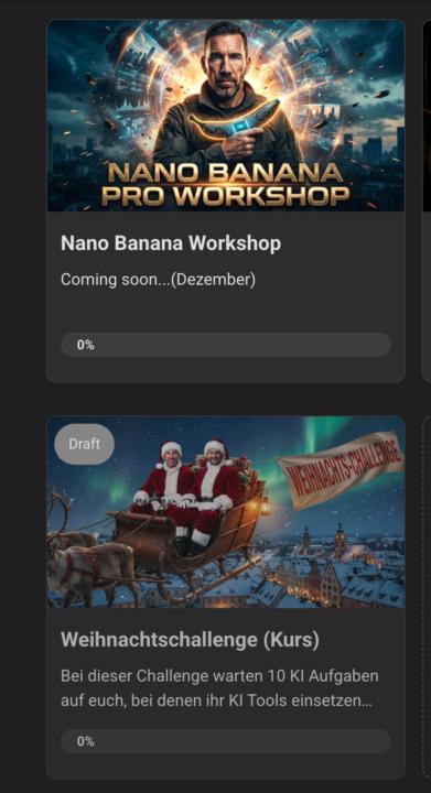 Ankündigung: NANO BANANA PRO 🍌 Workshop (+Challenge)