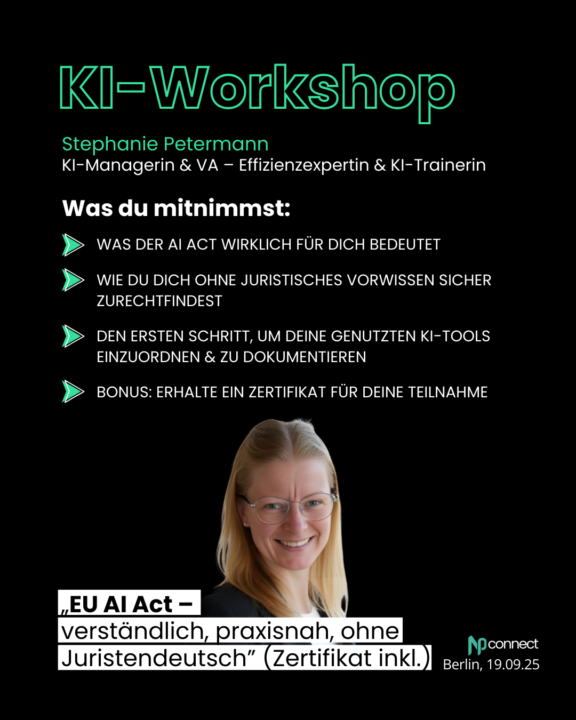 Eventempfehlung Neulandpro Connect 19.9.2025