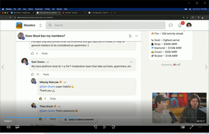Skool-KI 🤖 gegen Spam, gegen Bots, für Skool-Qualität 🏅 😊 ! 