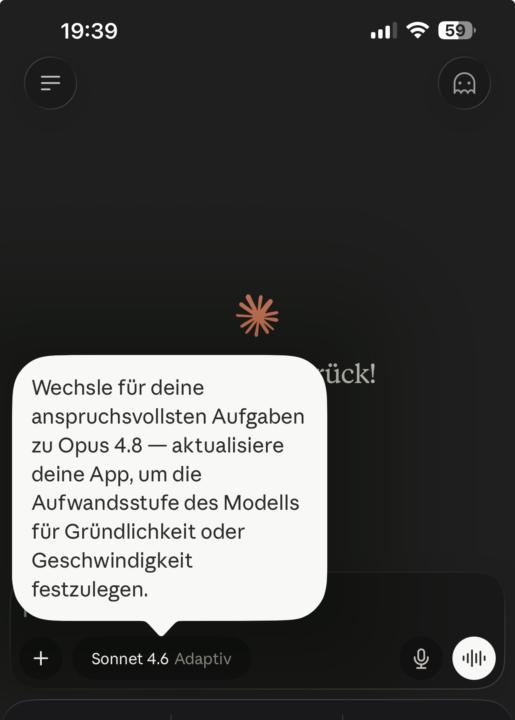 Claude Opus 4.8 ist live