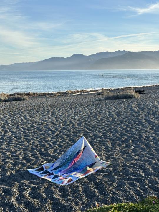 At the beach