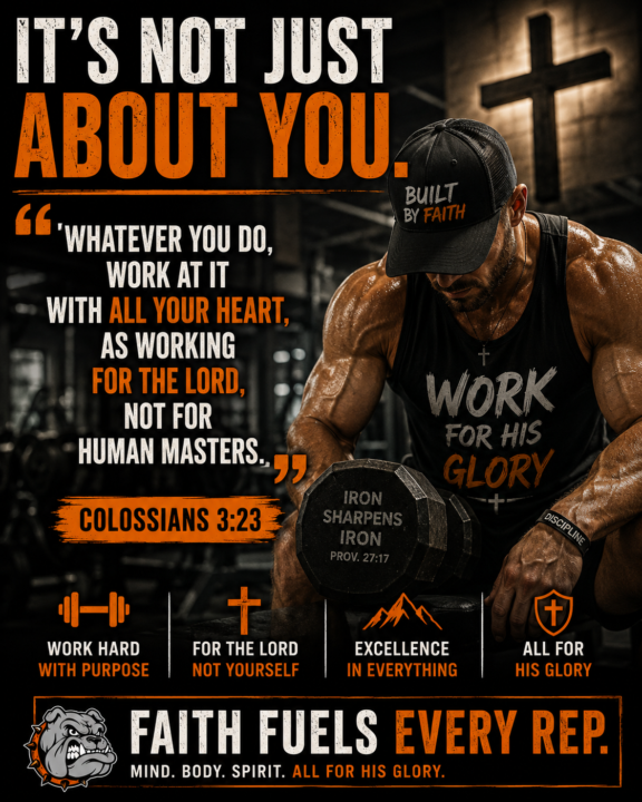 God wants us to work hard.  