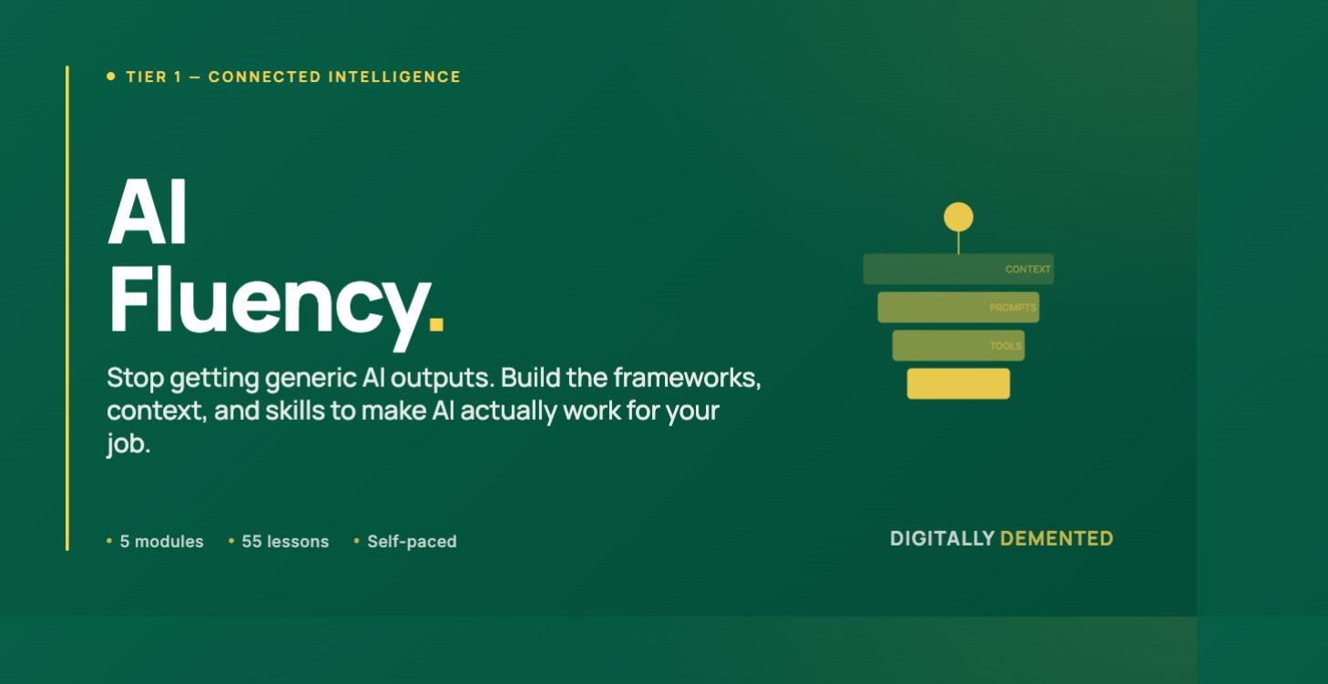 Connected Intelligence: AI Fluency