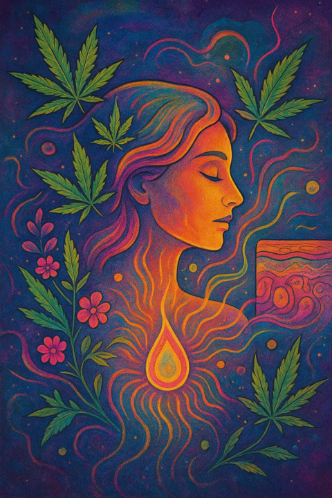 The Hidden Language Between Cannabis and Your Skin ✨
