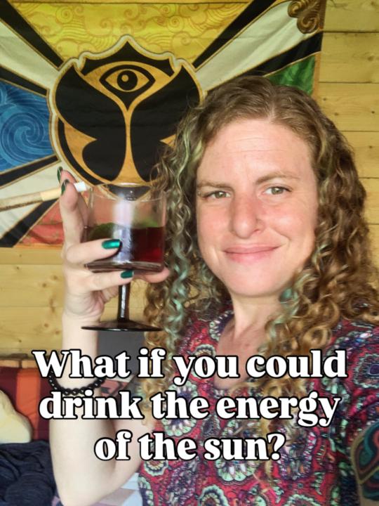 What if you could drink the energy of the sun?