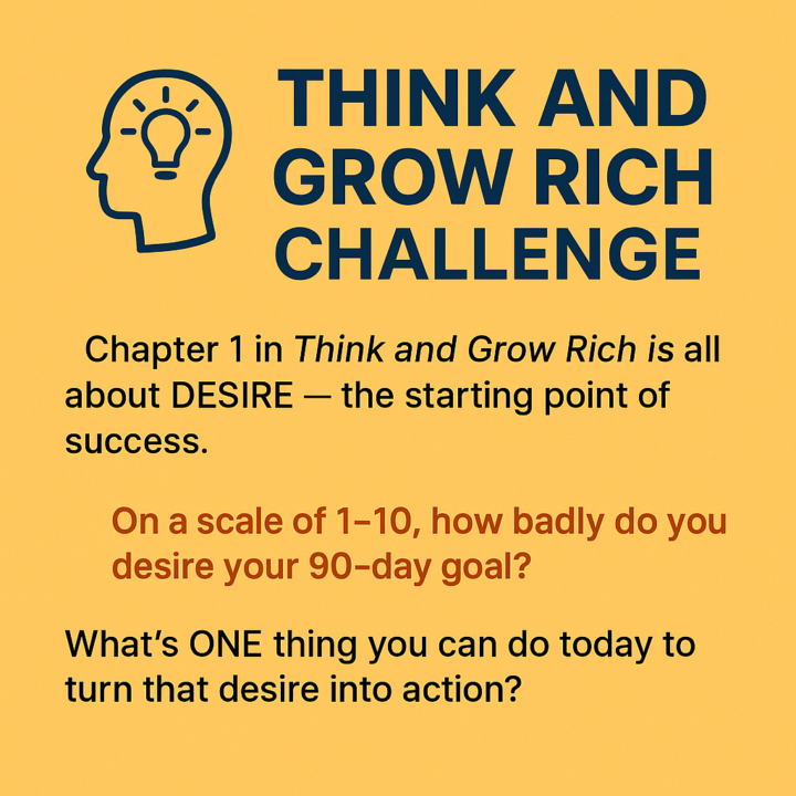 🧠 Think and Grow Rich Challenge