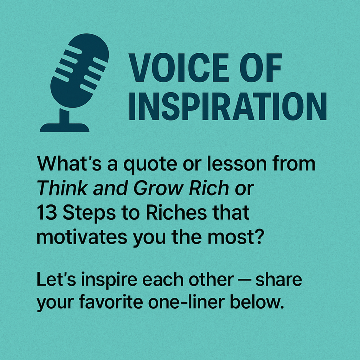 🎤 Voice of Inspiration